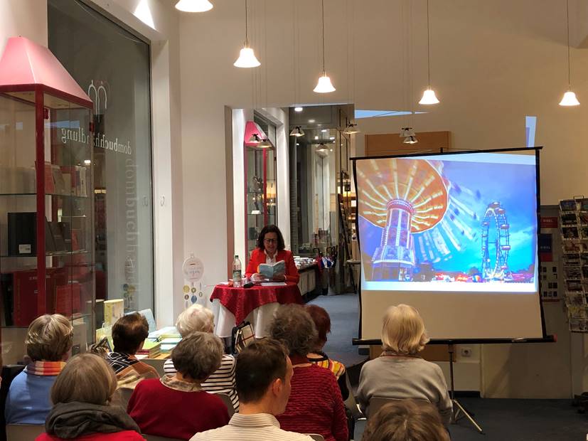P. Altmann, Prsentation -Stadtplan f. ein gutes Leben-, Dombuchhdlg. Mnchen, 14.3.19 (Foto Marlene Scholz) 5